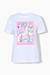 T-shirt, boxy fit, floral print