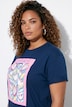T-shirt, boxy fit, floral print