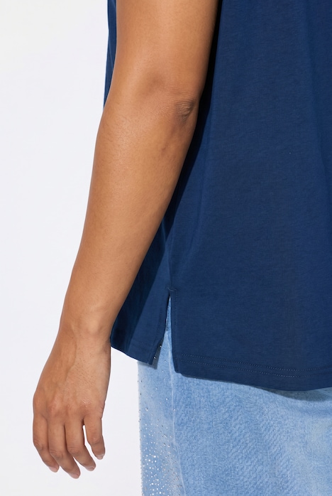 T-shirt, boxy fit, floral print