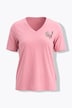Eco Cotton Floral Embroidered Short Sleeve Tee