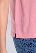 Eco Cotton Floral Embroidered Short Sleeve Tee