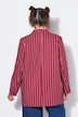Nålestripet blazer, rett passform, dobbeltspent knappestolpe