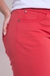 Berry denim Bermuda shorts, straight leg, 5 pocket, slit at hem