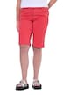Berry denim Bermuda shorts, straight leg, 5 pocket, slit at hem