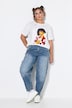 T-shirt, oversized model, luipaard
