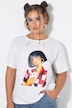 T-shirt, oversized model, luipaard