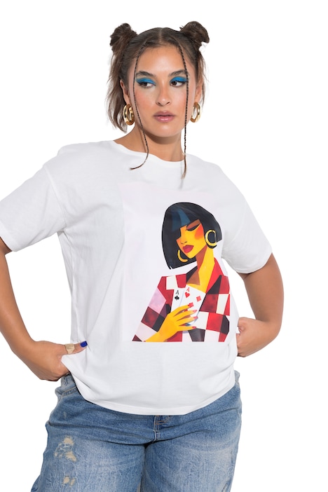 T-Shirt, Oversize Shape, Model