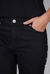 Jeans-Bermuda, weites Bein, 5-Pocket