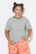 T-Shirt, Oversize Shape, Ringel