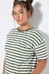 T-Shirt, Oversize Shape, Ringel