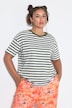 T-Shirt, Oversize Shape, Ringel