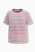 T-skjorte, oversize passform, stripete