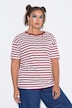 T-skjorte, oversize passform, stripete