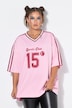 T-shirt, jersey, oversized vorm, nummer, strepen