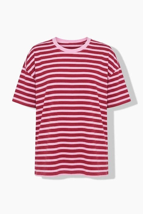 Pyjama, kurzer Zweiteiler, Blockstreifen, Shirt, Shorts
