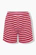Pyjama, kurzer Zweiteiler, Blockstreifen, Shirt, Shorts