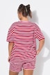 Pyjama, kurzer Zweiteiler, Blockstreifen, Shirt, Shorts