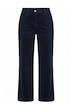 Cordhose Mary, weites Bein, Stretch, Biobaumwolle
