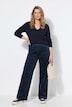 Cordhose Mary, weites Bein, Stretch, Biobaumwolle