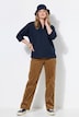 Cordhose Mary, weites Bein, Stretch, Biobaumwolle