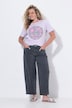 Barrel-Jeans, Barrel-Fit, Leo-Patchoptik, 5-Pocket