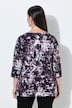 Shirt, Ziersteine, U-Boot-Ausschnitt, 3/4-Arm, Pima Cotton