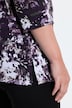 Shirt, Ziersteine, U-Boot-Ausschnitt, 3/4-Arm, Pima Cotton