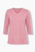 2 Pack Eco Cotton 3/4 Sleeve V-Neck Tees