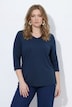 2 Pack Eco Cotton 3/4 Sleeve V-Neck Tees