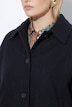 Jacke, Boiled Wool, A-Linie, Hemdkragen, Langarm