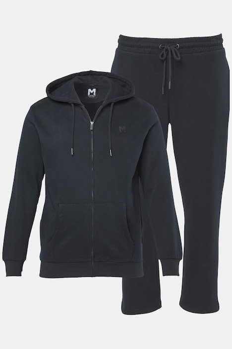 Men+ Jogginganzug, Zweiteiler, Kapuzenjacke, bis 8 XL