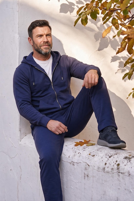 Men+ Sweatshirt-outfit, tvådelad, hoodie, upp till 8XL