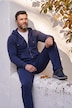 Men+ Sweatshirt-outfit, tvådelad, hoodie, upp till 8XL