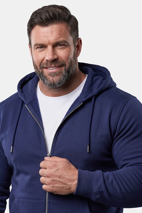 Ensemble de jogging Men+, deux pièces, veste à capuche, jusqu’au 8XL