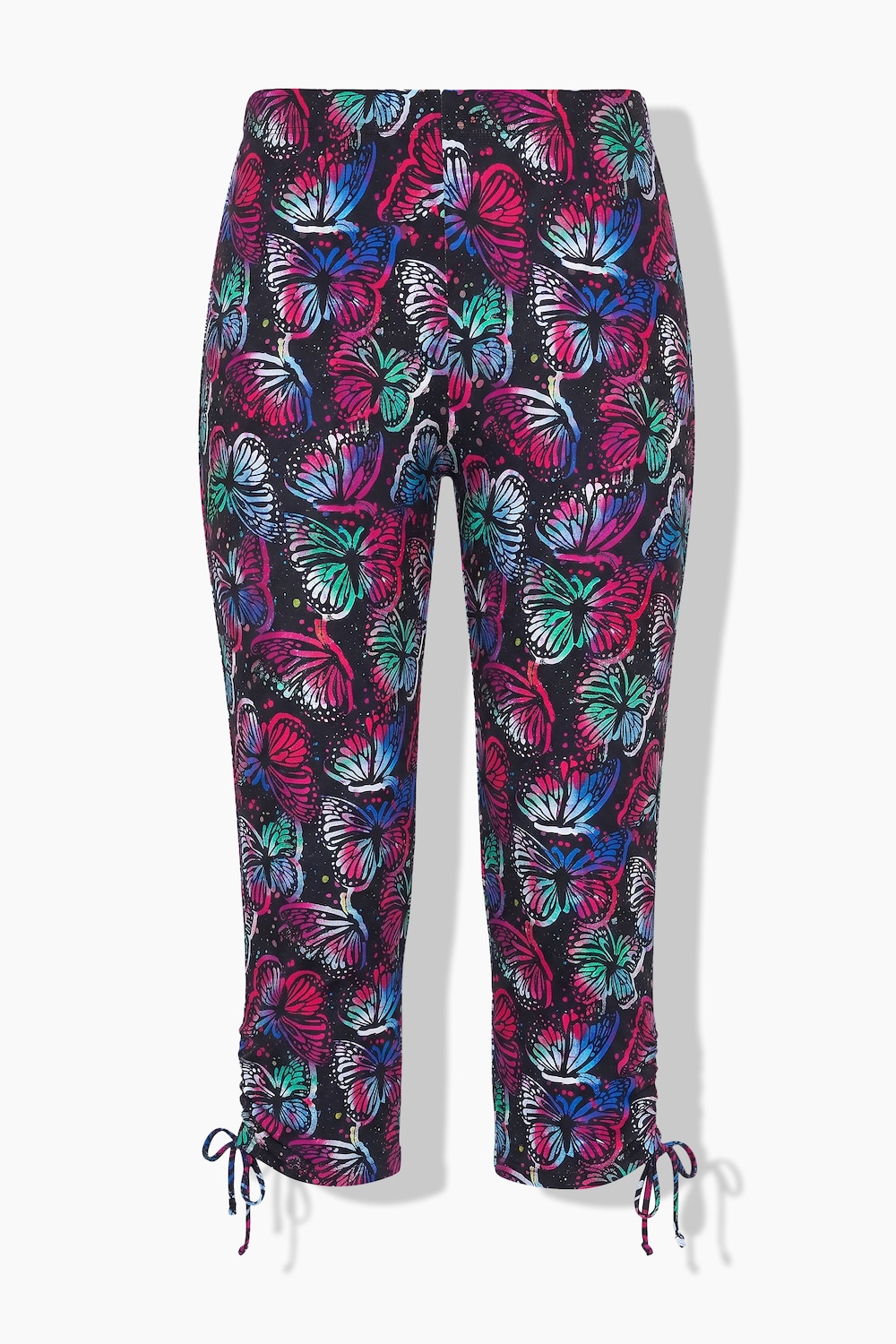 Capri-Leggings, Schmetterlings-Muster