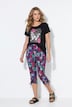 Capri-Leggings, Schmetterlings-Muster