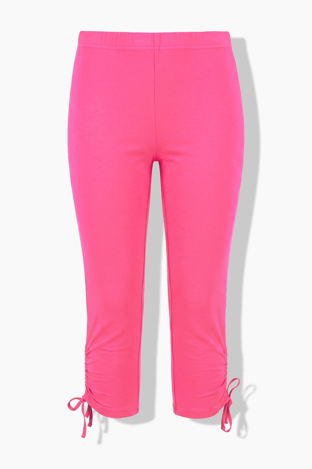 Stora storlekar Capri-leggings, Dam, rosa, storlek: 58, Bomull, Angel of Style
