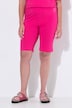Radler-Leggings, schmale Passform, Herz-Stickerei