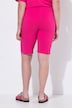 Radler-Leggings, schmale Passform, Herz-Stickerei
