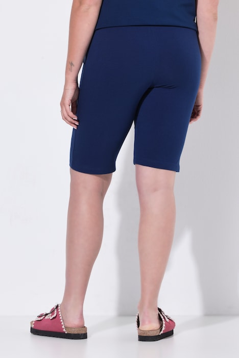 Cycliste, coupe près du corps, broderie en forme de cœur