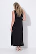 Maxi-Jerseykleid, ärmellose A-Linie, Drapierung