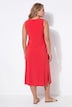 Maxi-Jerseykleid, ärmellose A-Linie, Drapierung