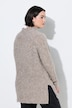 Pullover, Bouclé-Feinstrick, Stehkragen, Langarm