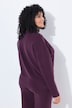 Sweatshirt, Oversized, Stehkragen, Langarm