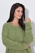 Pullover, Bouclé-Feinstrick, Rundhals, Langarm