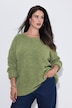 Pullover, Bouclé-Feinstrick, Rundhals, Langarm