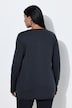 Pullover, Seidenmix, U-Boot-Ausschnitt, Langarm