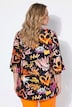 Cold Shoulder Shirt, A-Linie, Muster, Schulter CutOut
