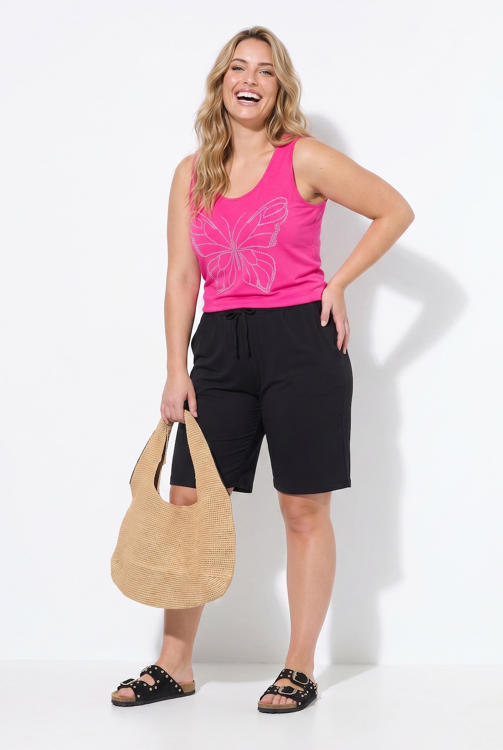 Joggingshorts, Relaxed Fit, Elastikbund, Jogginghose, Angel of Style x MIAMODA