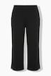 Culotte, gerades Bein, Elastikbund, Seitenschlitze